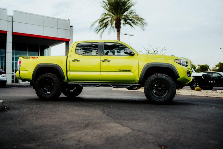 Tacoma stage3 lime green trd 4x4 offroad DSC01364