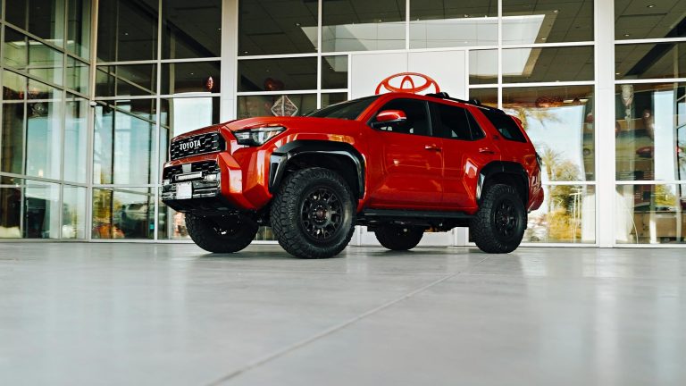 4Runner Red TRD Sport